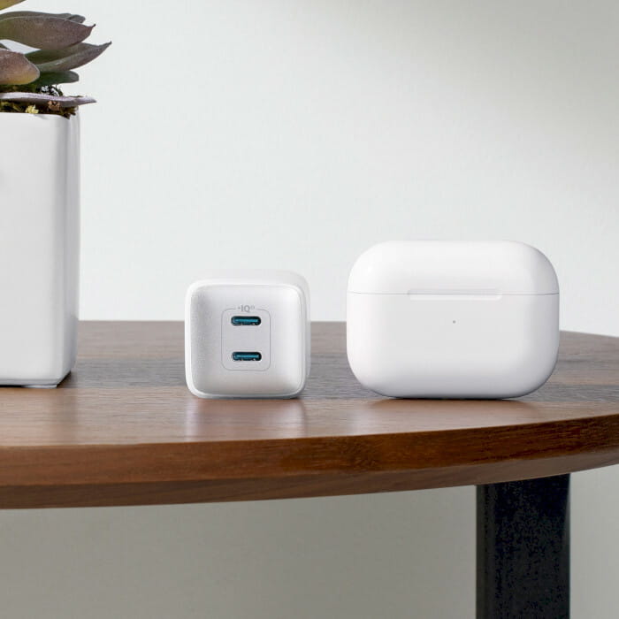 Сетевое зарядное устройство Anker PowerPort 521 Nano Pro White, 40 W, 2хUSB Type-C (A2038G21)