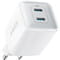 Фото - Сетевое зарядное устройство Anker PowerPort 521 Nano Pro White, 40 W, 2хUSB Type-C (A2038G21) | click.ua