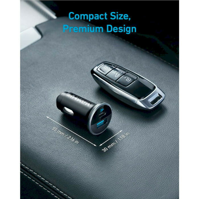 Мережевий зарядний пристрій Anker PowerDrive 323 Black (A2735G11)