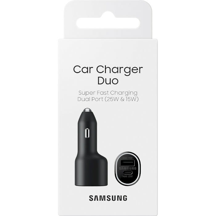 Автомобильное зарядное устройство Samsung Car Charger Duo EP-L4020 Black (EP-L4020NBEGRU)