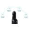 Фото - Автомобільний зарядний пристрій Samsung Car Charger Duo EP-L4020 Black (EP-L4020NBEGRU) | click.ua