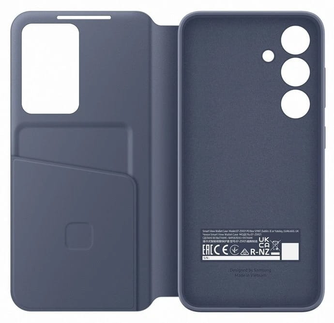 Чохол-книжка Samsung Smart View Wallet Case для Samsung Galaxy S24 SM-S921 Violet (EF-ZS921CVEGWW)