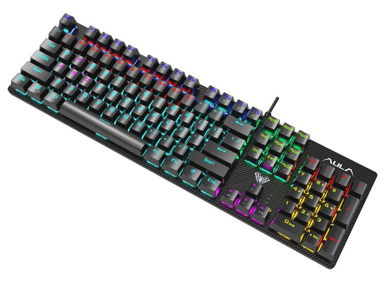 Клавіатура Aula Mechanical S2022 Black keycaps, blue switch (6948391202235)