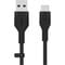 Фото - Кабель Belkin Boost Up Charge Flex USB - USB Type-C (M/M), 2 м, Black (CAB008BT2MBK) | click.ua