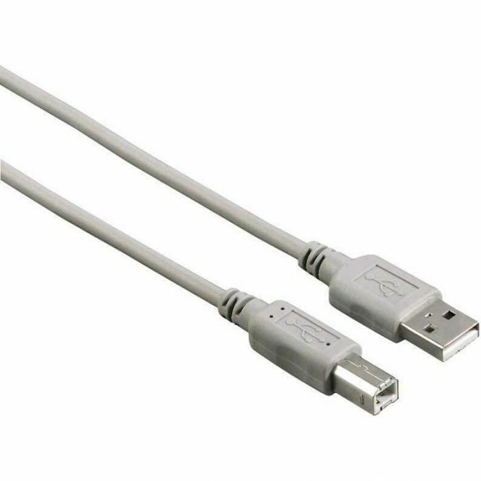 Кабель Hama USB - USB Type-B (M/M), 1.5 м, Gray (200900)