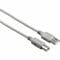 Фото - Кабель Hama USB - USB Type-B (M/M), 1.5 м, Gray (200900) | click.ua
