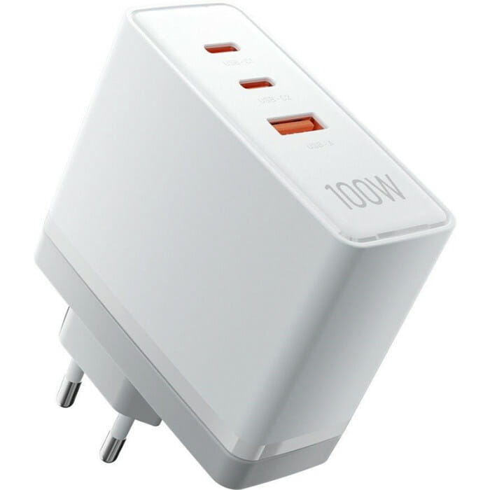 Сетевое зарядное устройство Vention Ultra GaN 100W White (FEGW0-EU)