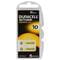 Фото - Батарейка Duracell Activair 10 BL 6 шт (для слухових апаратів) | click.ua