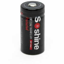 Аккумулятор Soshine Protected CR123A/16340 3.0V 700mAh 1шт