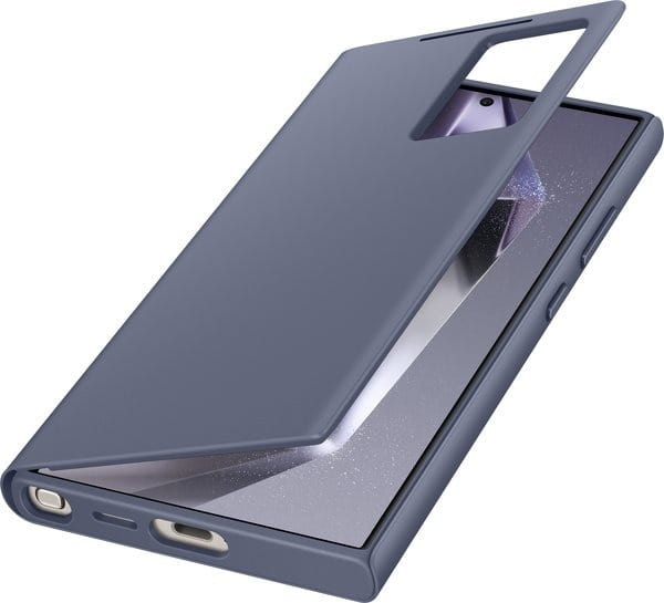 Чeхол-книжка Samsung Smart View Wallet Case для Samsung Galaxy S24 Ultra SM-S928 Violet (EF-ZS928CVEGWW)