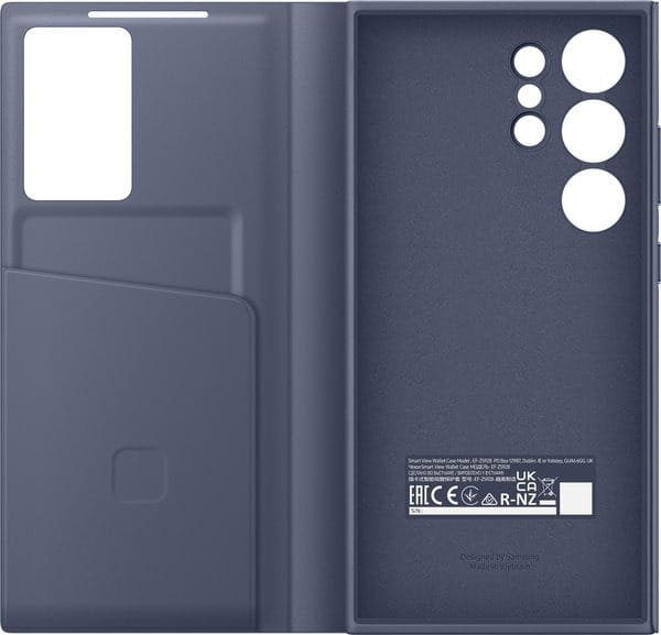 Чохол-книжка Samsung Smart View Wallet Case для Samsung Galaxy S24 Ultra SM-S928 Violet (EF-ZS928CVEGWW)