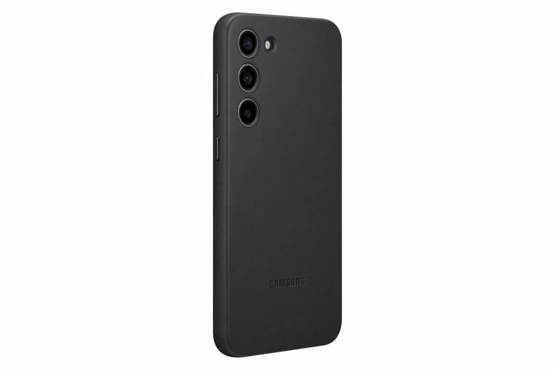 Чeхол-накладка Samsung Leather Cover для Samsung Galaxy S23 SM-S911 Black (EF-VS911LBEGRU)