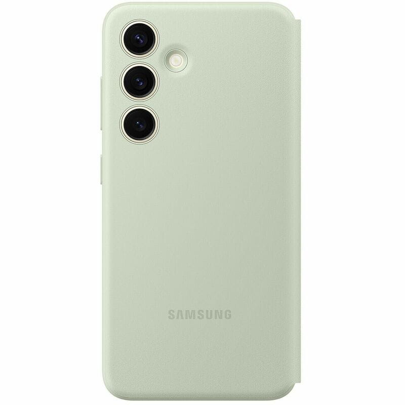 Чeхол-книжка Samsung Smart View Wallet Case для Samsung Galaxy S24 SM-S921 Light Green (EF-ZS921CGEGWW)