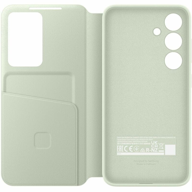 Чохол-книжка Samsung Smart View Wallet Case для Samsung Galaxy S24 SM-S921 Light Green (EF-ZS921CGEGWW)