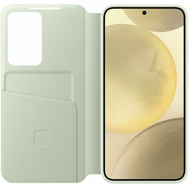 Чeхол-книжка Samsung Smart View Wallet Case для Samsung Galaxy S24 SM-S921 Light Green (EF-ZS921CGEGWW)