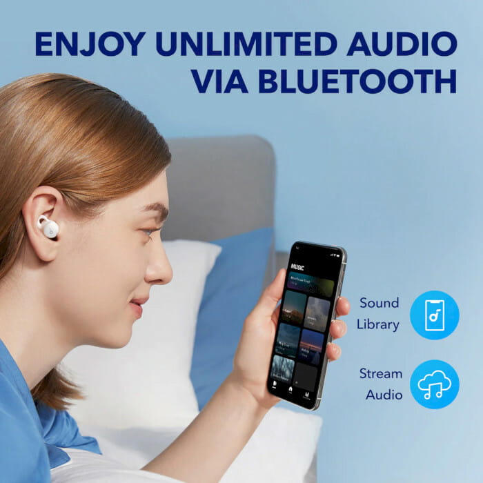 Наушники Anker SoundCore Sleep A10 White (A6610G21)
