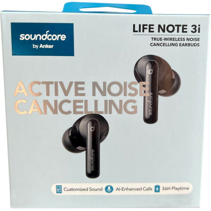 Bluetooth-гарнитура Anker SoundCore Life Note 3i Black (A3983G12)
