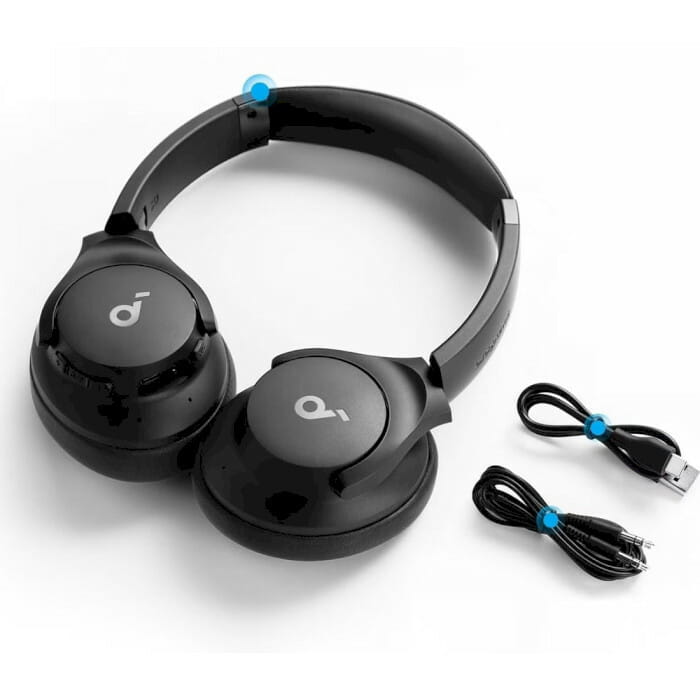 Bluetooth-гарнітура Anker SoundCore Q20i Black (A3004G11)