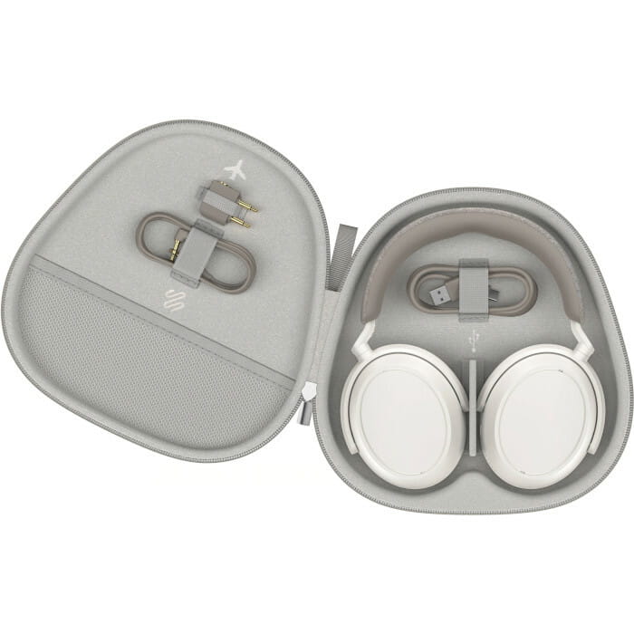 Bluetooth-гарнiтура Sennheiser Momentum 4 Wireless White (509267)