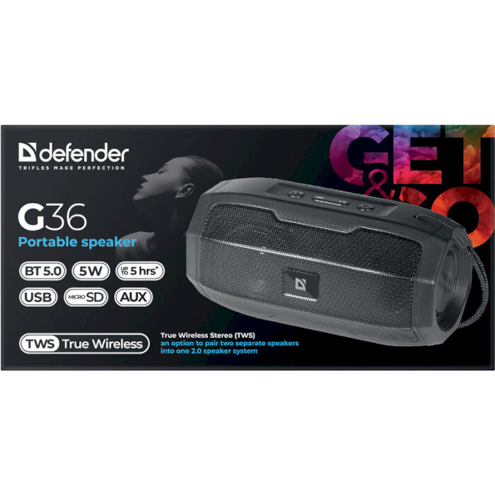 Акустическая система Defender G36 Black (65036)