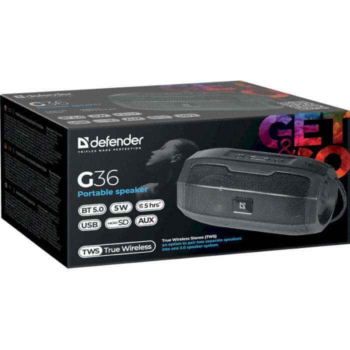 Акустическая система Defender G36 Black (65036)