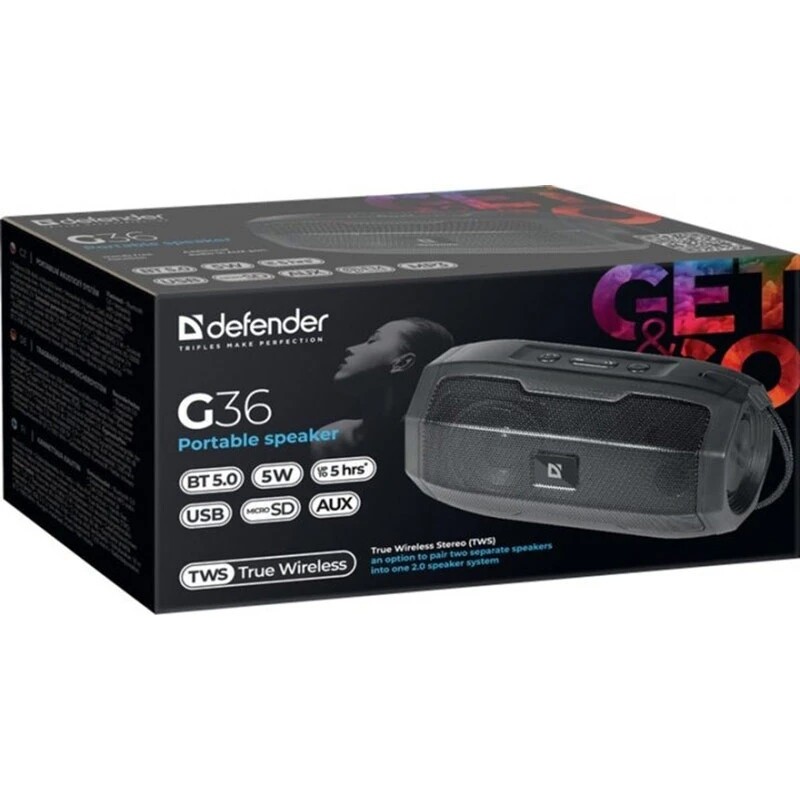 Акустическая система Defender G36 Black (65036)