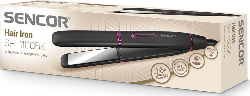 Утюжок (Выпрямитель) для волос Sencor SHI 1100BK