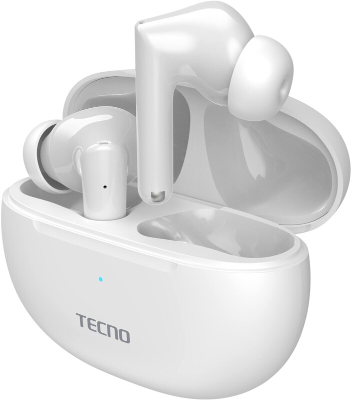 Bluetooth-гарнитура Tecno Buds 3 White (4895180788376)