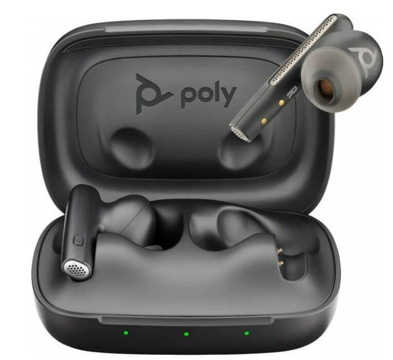 Bluetooth-гарнітура Poly Voyager Free 60 Earbuds + BT700A + BCHC Black (7Y8H3AA)