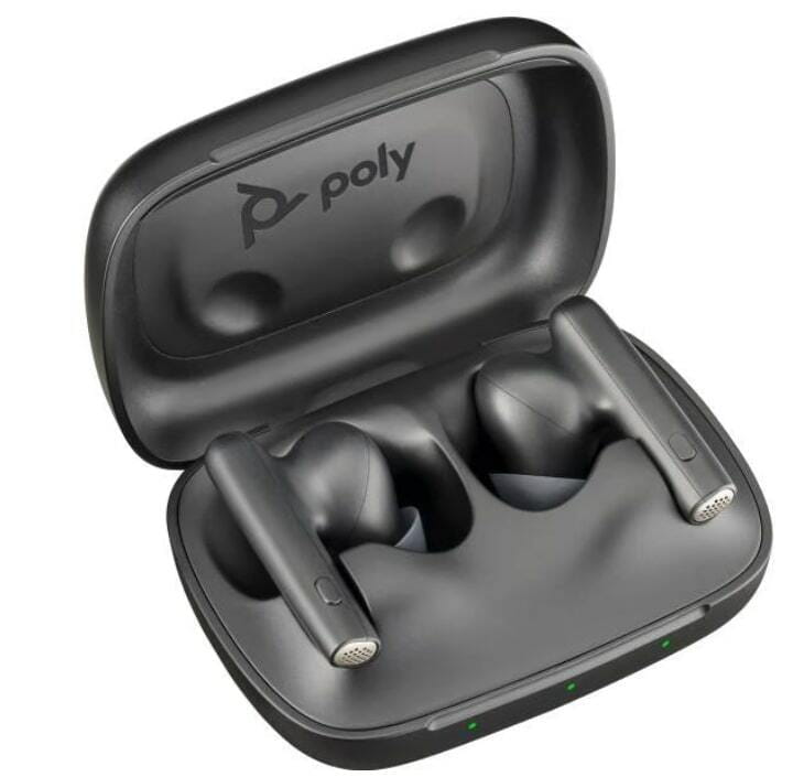 Bluetooth-гарнитура Poly Voyager Free 60 Earbuds + BT700A + BCHC Black (7Y8H3AA)
