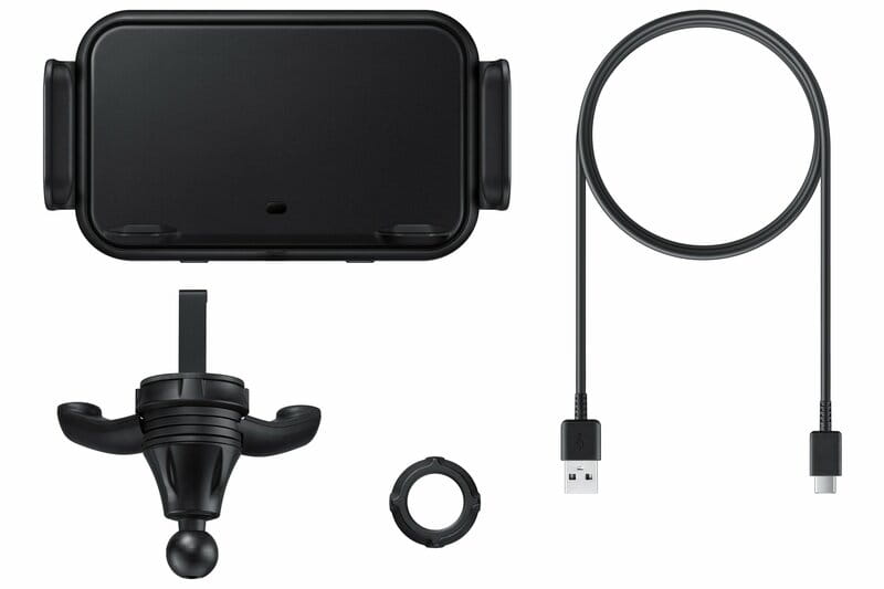 Автомобильный держатель Samsung Wireless Car Charger Black (EP-H5300CBRGRU)