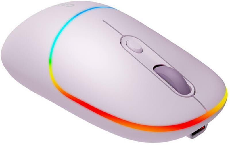 Мышь беспроводная Canyon MW-22 Dual Band RGB Wireless Pearl Rose (CNS-CMSW22PR)