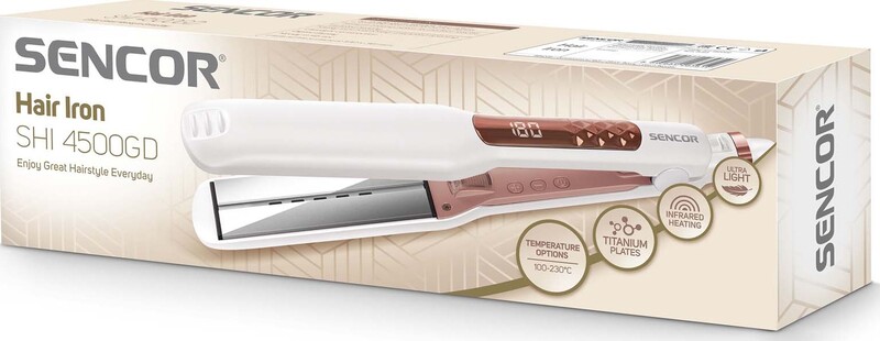 Утюжок (Выпрямитель) для волос Sencor SHI 4500GD