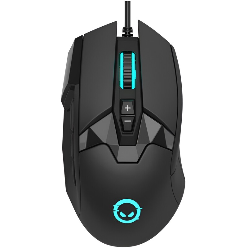 Мышь Canyon Lorgar Stricter 579 RGB LCD USB Black (LRG-GMS579)