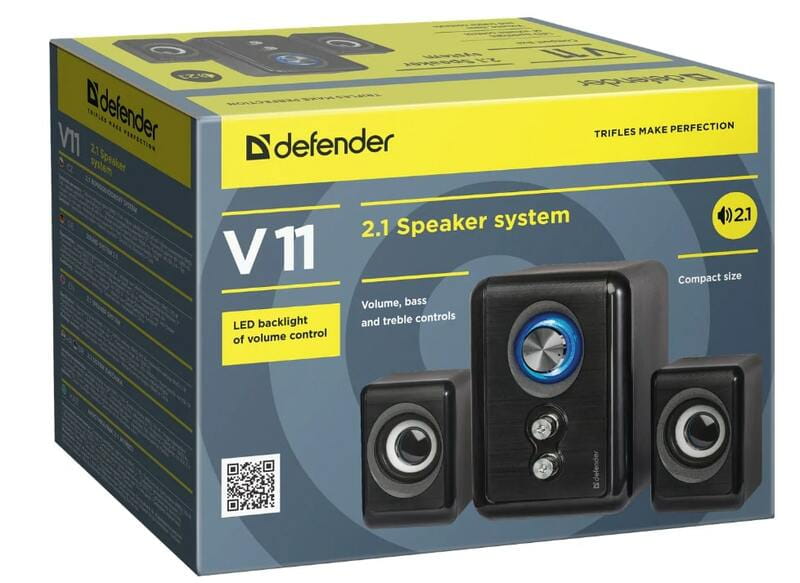 Акустическая система Defender V11 Black (65111)