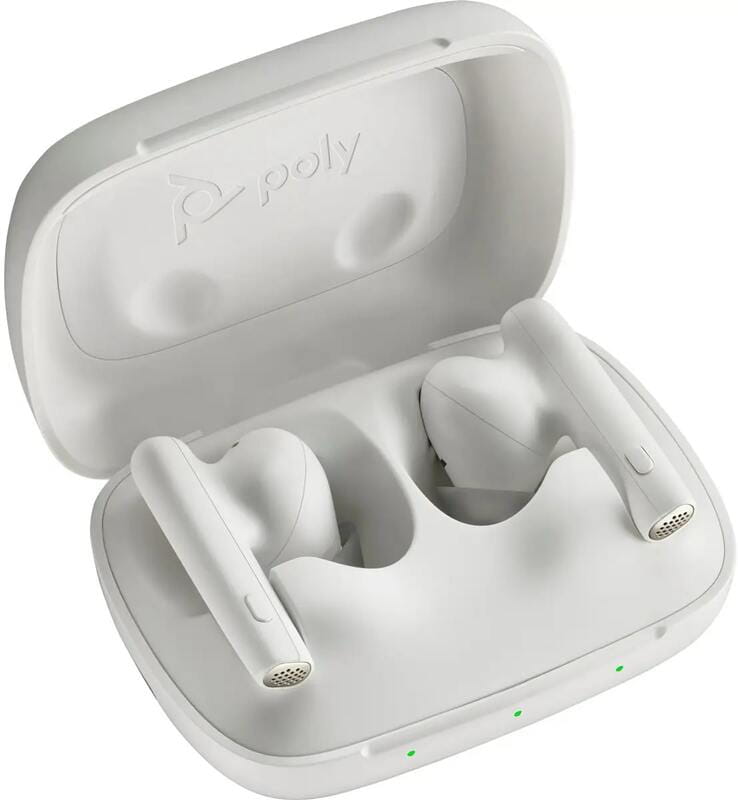 Bluetooth-гарнитура Poly Voyager Free 60 Earbuds + BT700A + BCHC White (7Y8L3AA)