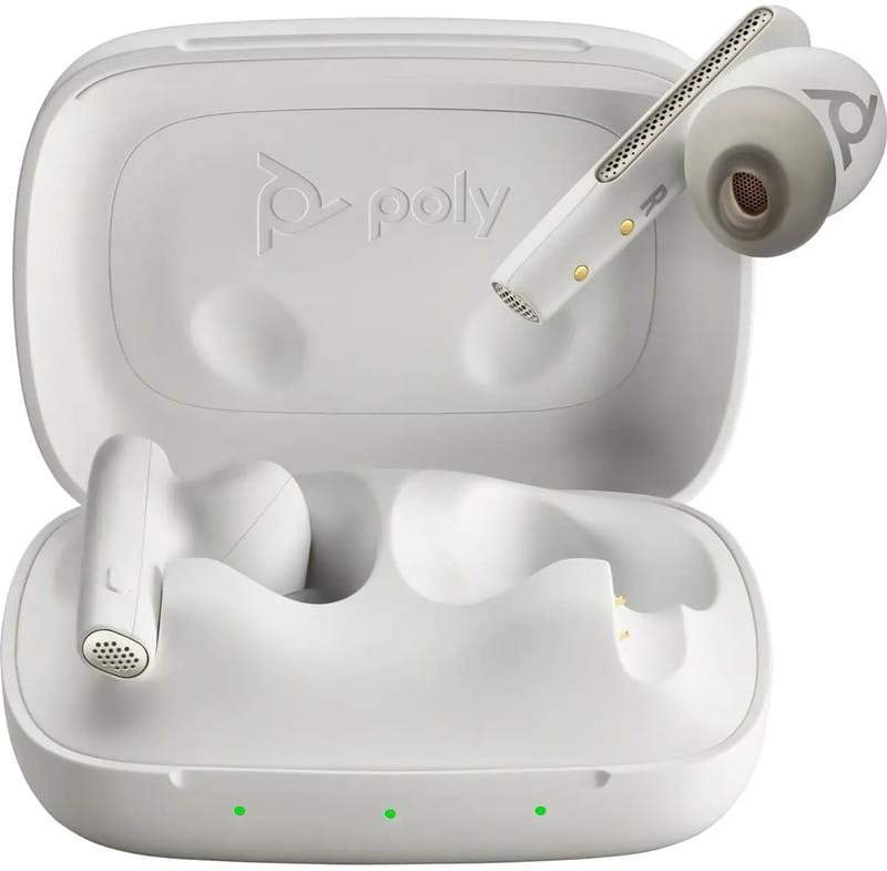 Bluetooth-гарнітура Poly Voyager Free 60 Earbuds + BT700A + BCHC White (7Y8L3AA)