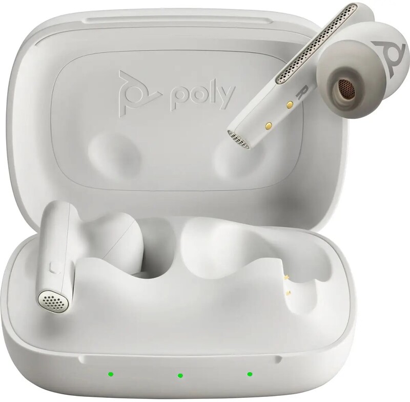 Bluetooth-гарнитура Poly Voyager Free 60 Earbuds + BT700A + BCHC White (7Y8L3AA)