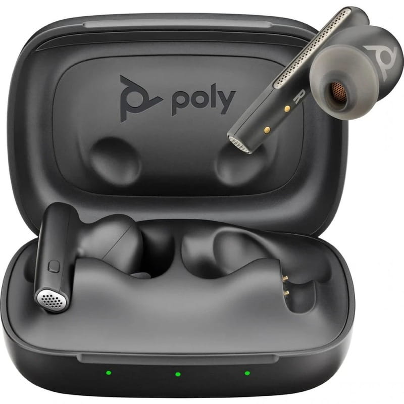 Bluetooth-гарнитура Poly Voyager Free 60 Earbuds + BT700C + BCHC Black (7Y8H4AA)