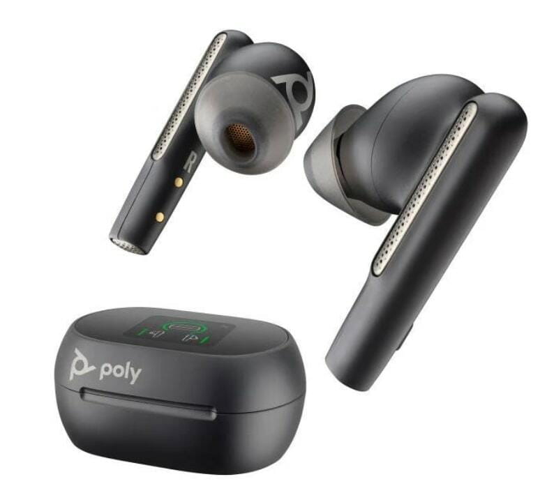 Bluetooth-гарнітура Poly Voyager Free 60+ Earbuds + BT700A + TSCHC Black (7Y8G3AA)
