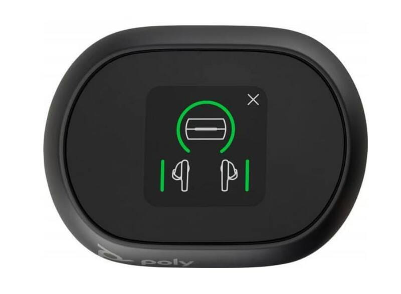 Bluetooth-гарнітура Poly Voyager Free 60+ Earbuds + BT700A + TSCHC Black (7Y8G3AA)
