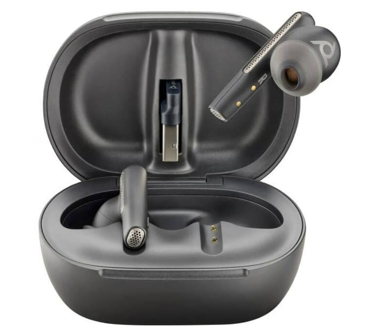 Bluetooth-гарнітура Poly Voyager Free 60+ Earbuds + BT700A + TSCHC Black (7Y8G3AA)
