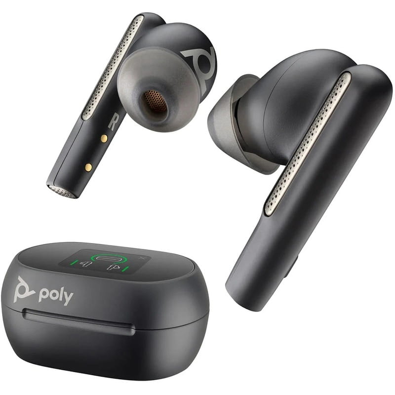 Bluetooth-гарнітура Poly Voyager Free 60+ Earbuds + BT700C + TSCHC Black (7Y8G4AA)