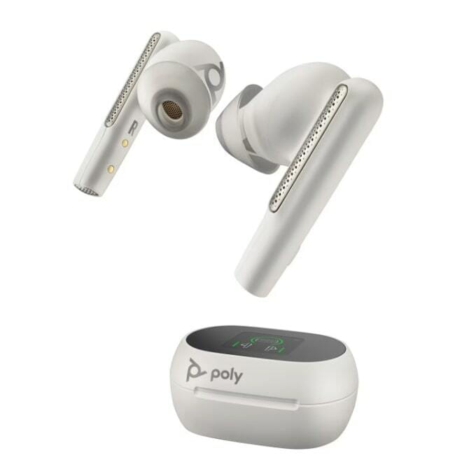 Bluetooth-гарнитура Poly Voyager Free 60+ Earbuds + BT700A + TSCHC White (7Y8G5AA)