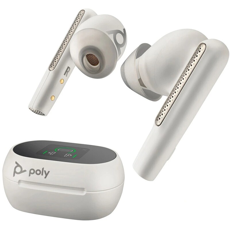 Bluetooth-гарнитура Poly Voyager Free 60+ Earbuds + BT700A + TSCHC White (7Y8G5AA)