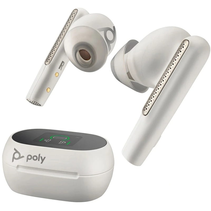 Bluetooth-гарнітура Poly Voyager Free 60+ Earbuds + BT700A + TSCHC White (7Y8G5AA)