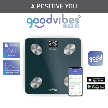Весы напольные Tefal Goodvibes Life+ BM9620S1