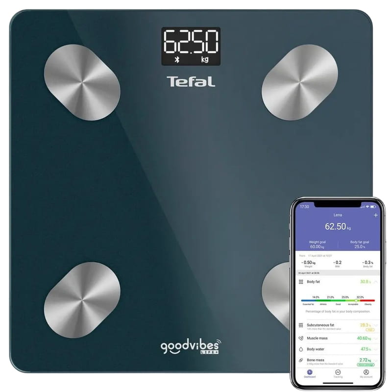 Весы напольные Tefal Goodvibes Life+ BM9620S1