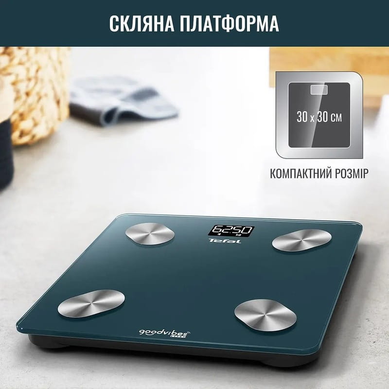 Весы напольные Tefal Goodvibes Life+ BM9620S1