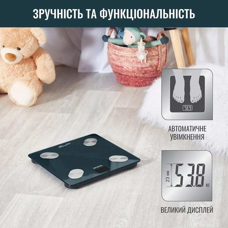 Весы напольные Tefal Goodvibes Life+ BM9620S1